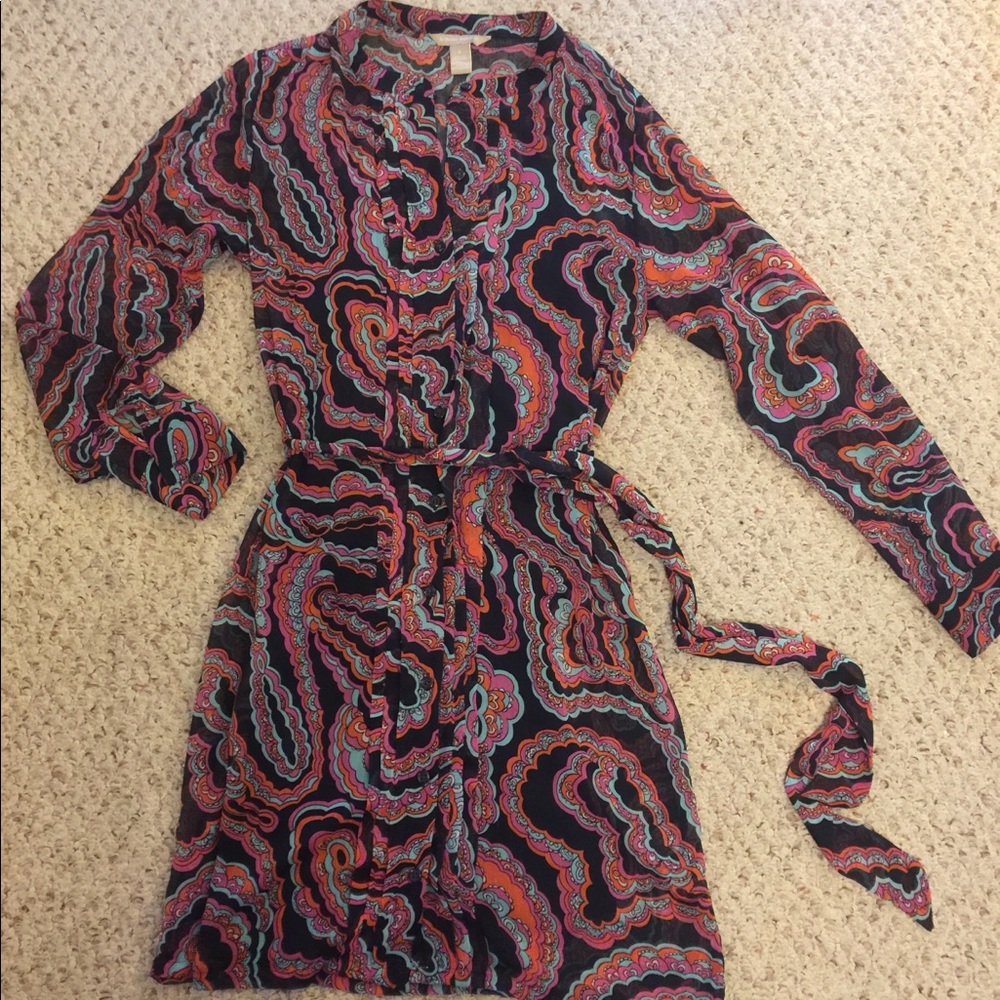 Paisley Pattern Dress